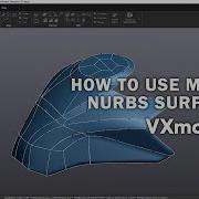 How To Use The Manual NURBS Surface Tool For Reverse Engineering In VXmodel