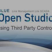 BLUE Open Studio Using Third Party Controls