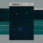 Create A Responsive Sticky Navigation Bar Using HTML CSS And JavaScript Free Source Code