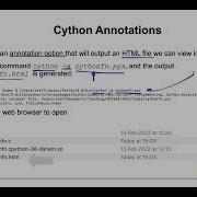 3 3 DD2358 Obtaining Cython Annotations