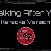 Foo Fighters Walking After You CC Karaoke Instrumental