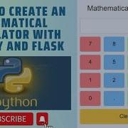 Calculator With JQuery And Flask Python Jquery Flask