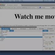 Editing Keyframes With The Firefox Developer Tools