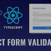 React Hook Form With ZOD Tutorial React And Typescript Form Validation Tutorial