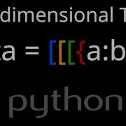 Python Multidimensional Lists And Dictionaries Python Beginner Tutorial