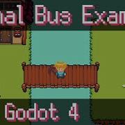 Global Singleton SignalBus To Send Data Between Objects Anonymously Godot 4 1 Example