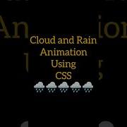 Creating Cloud Rain Animations With CSS