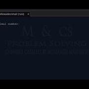 Java Program To Convert Decimal To Hexadecimal