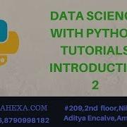 02 Data Science With Python Tutorial Introduction 2