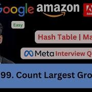 LeetCode 1399 Count Largest Group Hash Table Digit Sum Easy Asked In Meta