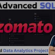 Advanced SQL Data Analysis Project Zomato SQL Project Guided Portfolio Series 3 10 Datasets