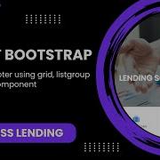 React Bootstrap 11 Создание нижнего колонтитула с использованием сетки группы списков и компо