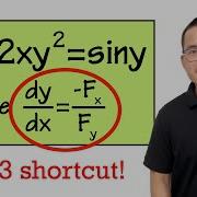Implicit Differentiation Shortcut Calculus 3