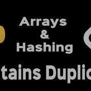 Python Leetcode Contains Duplicate Arrays Hashing