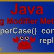 Java String Modifier Methods ToUpperCase ToLowerCase Concat Replace Java Programming Appficial
