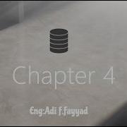 Database Systems Ch4 Part 2