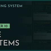 File Systems Chapter 10 Operating System Nesoacademy Org