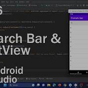 How To Implement Search Bar For List Filter In Android Studio Searchview With Listview Ttx