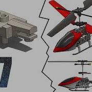 7 SolidWorks Helicopter Blade Holder2 For Blades 2