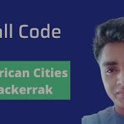 African Cities Hackerrank SQL Solution With Discussion Smallcode