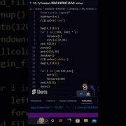 YouTube Logo In Python Turtle Shorts Shortvideo Python