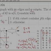 Video 103 Cut Set Matrix And Fundamental Cut Set Matrix Of A Graph