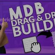 MDB Builder Free Bootstrap Drag Drop Editor Free Hosting