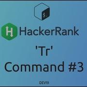 27 Tr Command 3 HackerRank Linux Shell Shellscripting Hackerrank Coding 846