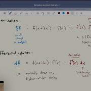 Lecture 1 Part 2 Derivatives As Linear Operators