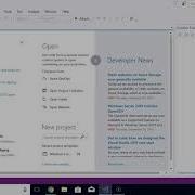 How To Save Close Open A Project In Visual Studio 2017