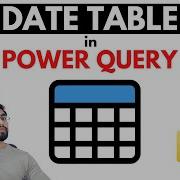 Как создать таблицу дат в Power Query