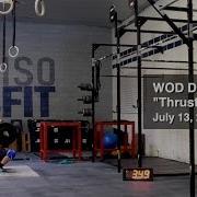 WOD DEMO THRUSTERS Paradiso Crossfit