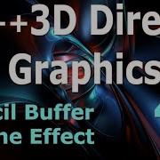 Stencil Buffer Outline Effect C 3D DirectX Tutorial