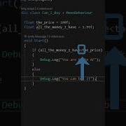 How To Use If Statements In C Unity Gamedev Unity Csharp