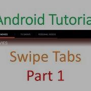 140 Android Swipe Tabs Part 1