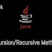 022 JAVA Recursion Recursive Methods Part 1
