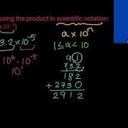 Multiplying In Scientific Notation Example ASL