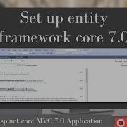 Part 3 Set Up Entity Framework Core Employee Records Management Asp Net Core MVC 7 0 Project