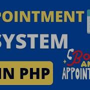 Appointment System In PHP