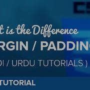Understanding Difference Between Margin And Padding In CSS Hindi Urdu Tutorial
