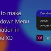 How To Make A Dropdown Menu Animation In Adobe XD
