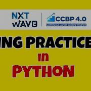 Coding Practice 34 PYTHON NXTWAVE CCBP Code Solutions By GYM CODER PYTHON CP SERIES