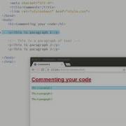 08 Adding Comments To Your Code HTML Course