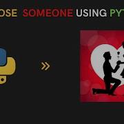 Propose Someone Using Python Python GUI Project Using Tkinter