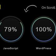 Circular Progress Bars HTML CSS JS Quick Tutorial