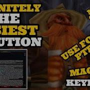 The EASIEST Way To Copy Your Bars Macros And Keybinds USE THIS If You Raid On The PTR