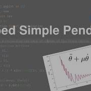 Simple Pendulum With Damping Using Python