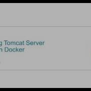 Monitoring Tomcat Application Server Running On Docker