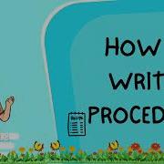 How To Write A Procedure What Is A Procedure Step By Step Guide Learn With Examples