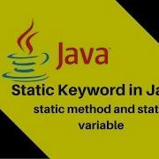 7 13 What Is Static Keyword In Java Static Method And Static Variable
